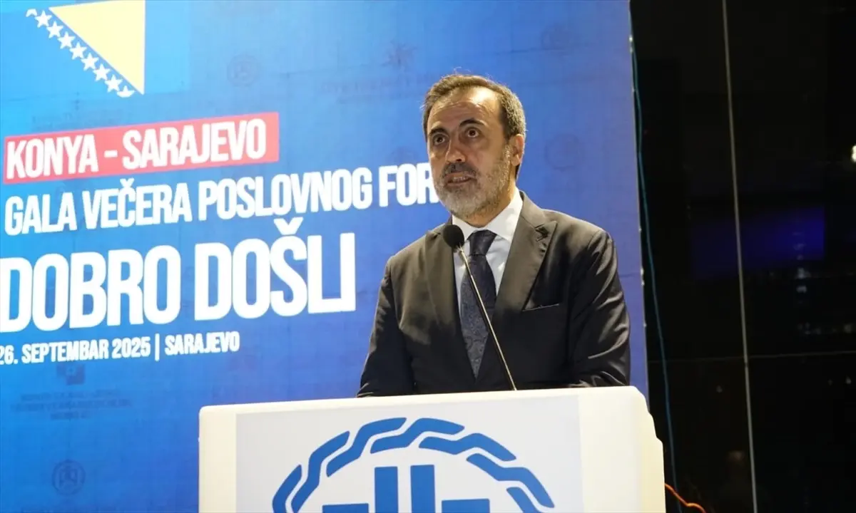 turk ve bosnak is insanlari yeni is firsatlari icin saraybosnada bulustu vdacjbmM