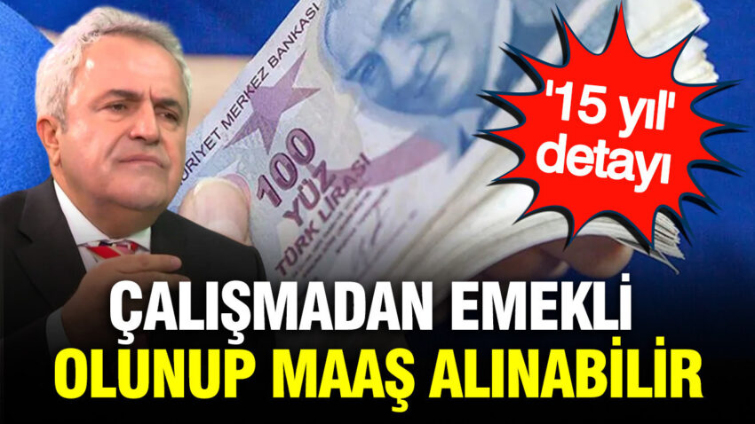 Istifa edip emekli maasi alinabilir uzman isim ekrem sarisu acikladi egqu8Gqn